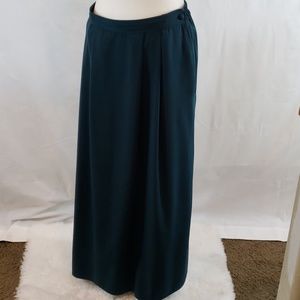 TILLY SILK LONG A LINE SKIRT